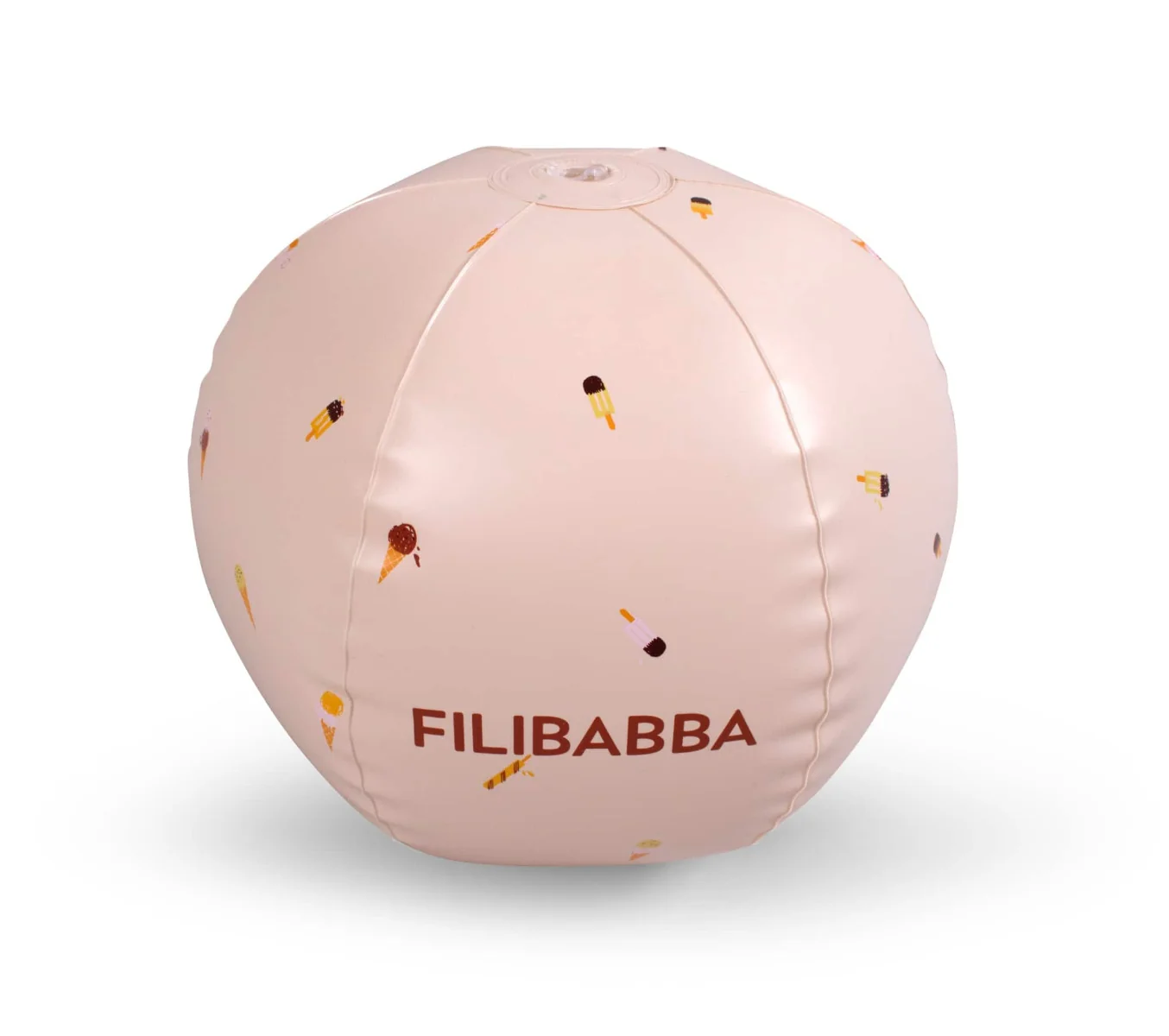 FILIBABBA Plážová lopta Nordic Ocean Mono 1×1 ks, plážová lopta