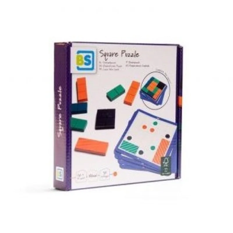 Logické puzzle - štvorec 