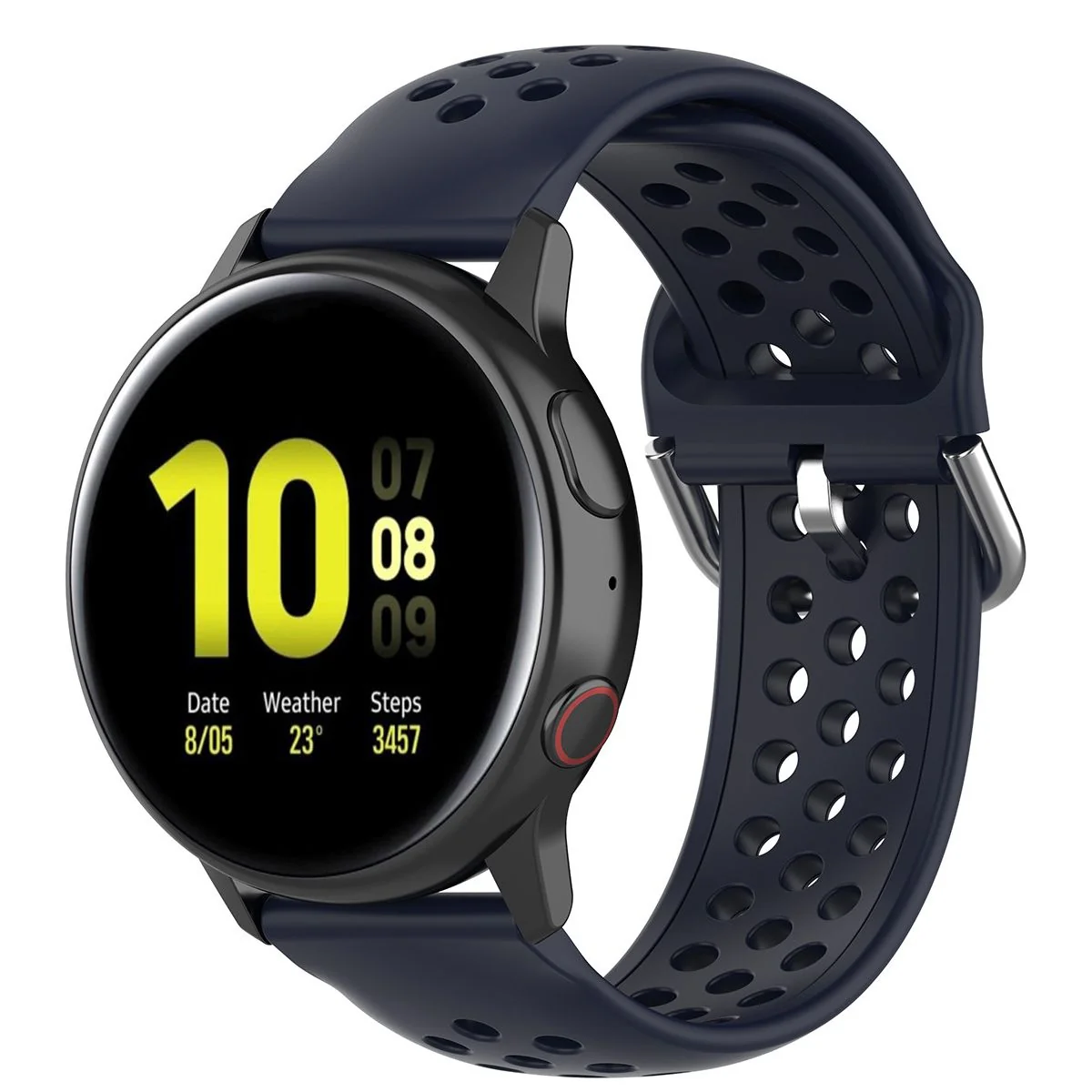 BStrap Silicone Dots remienok na Xiaomi Amazfit GTS navy blue