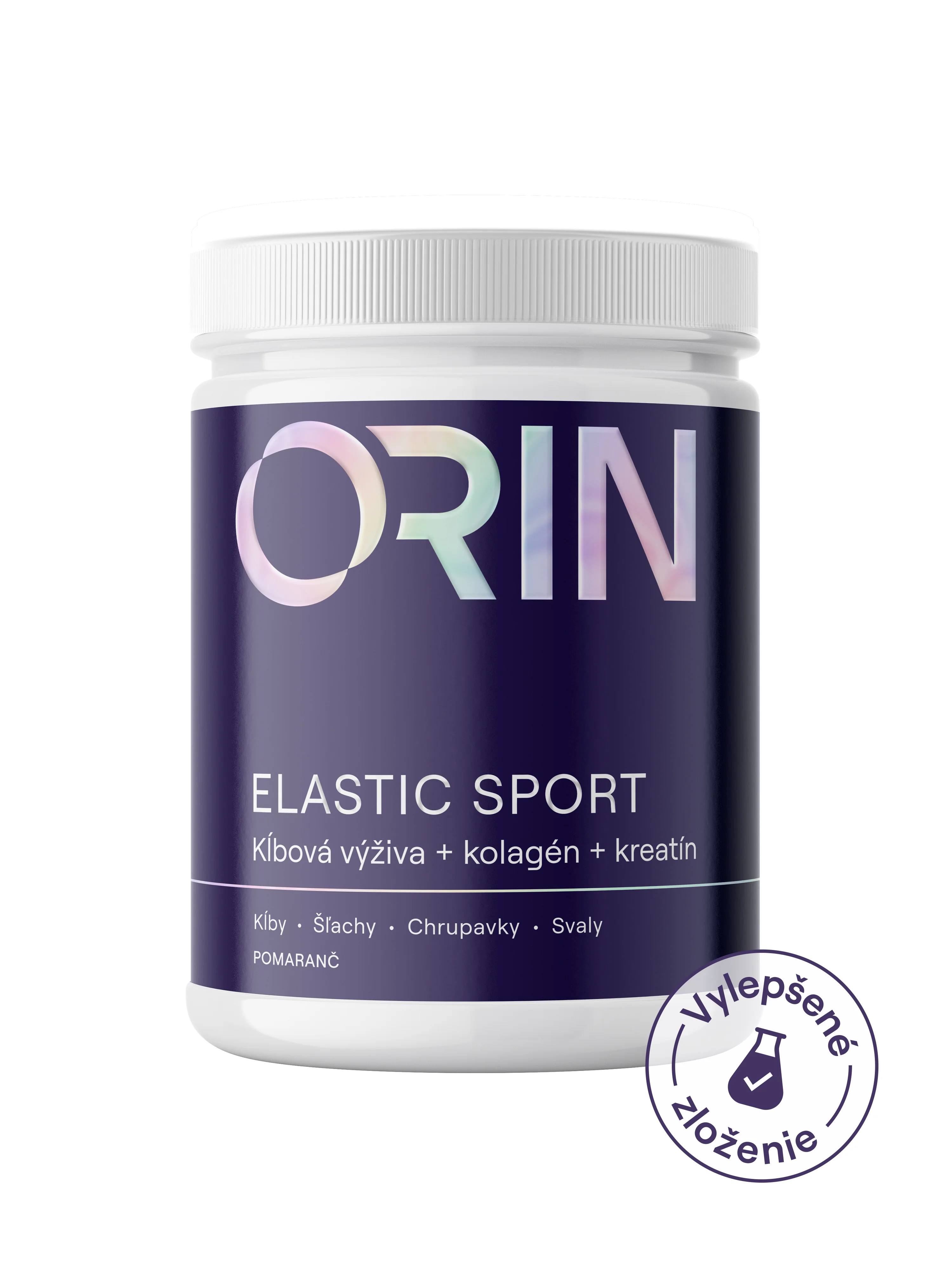ELASTIC SPORT kolagén pre športovcov Pomaranč, 60 dávok, 1x782g
