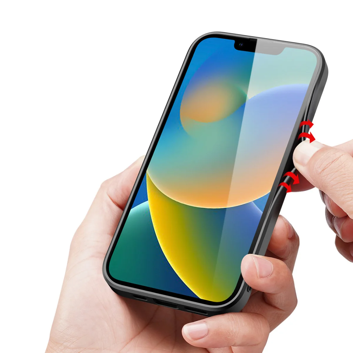 Dux Ducis Fino kryt na iPhone 14 Plus, modrý