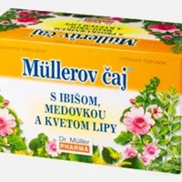 Müllerov čaj S IBIŠOM, MEDOVKOU A KVETOM LIPY