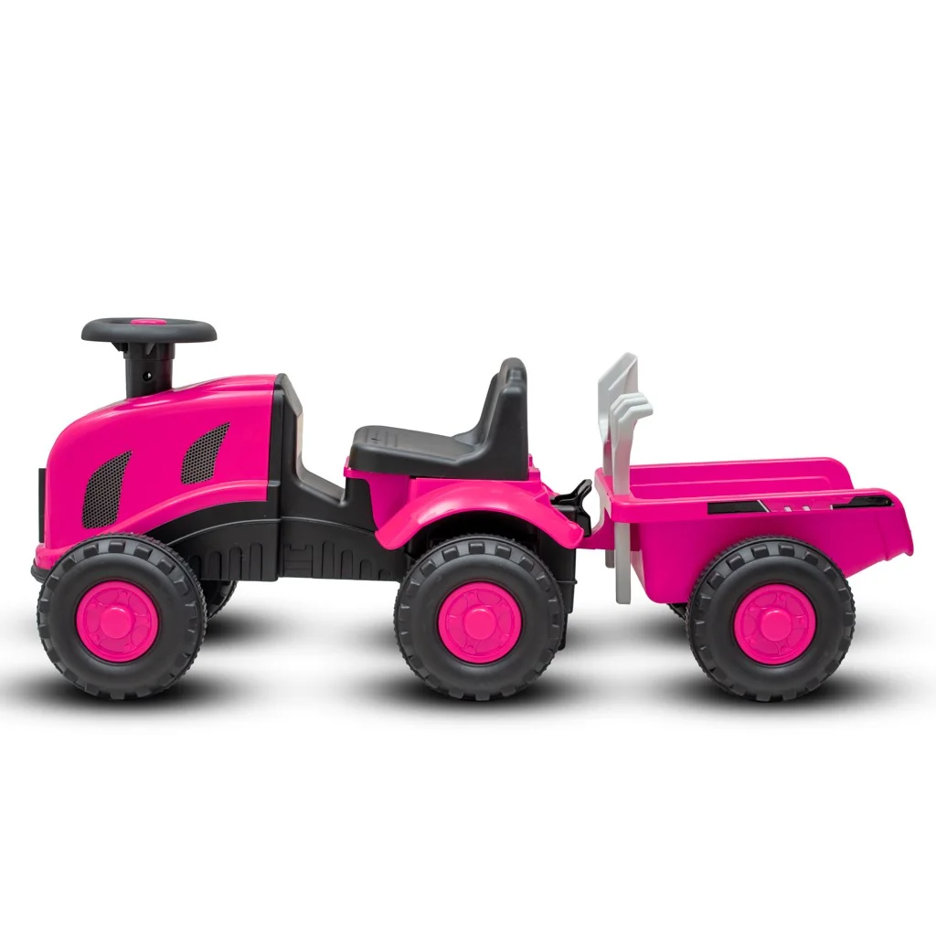 Dětské odrážedlo traktor s vlečkou a náradim Baby Mix Benny