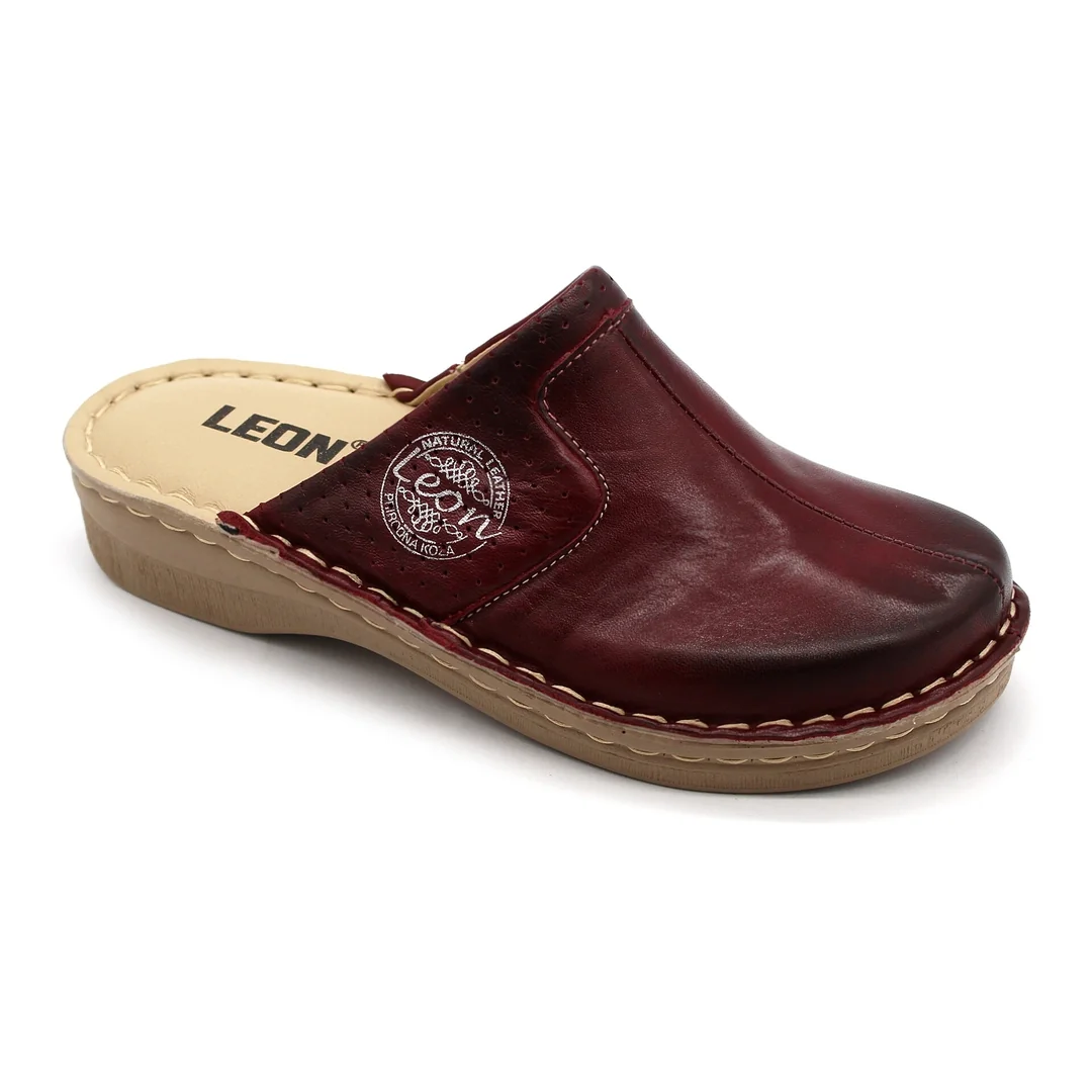 Leon 360 Dámska zdravotná celokožená obuv 42 - 26,5 cm, modrá, 3,5 cm