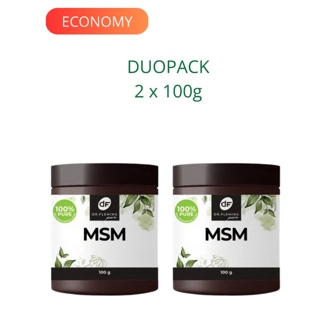 DR. FLEMING MSM 100% pure 2x100g DUOPACK