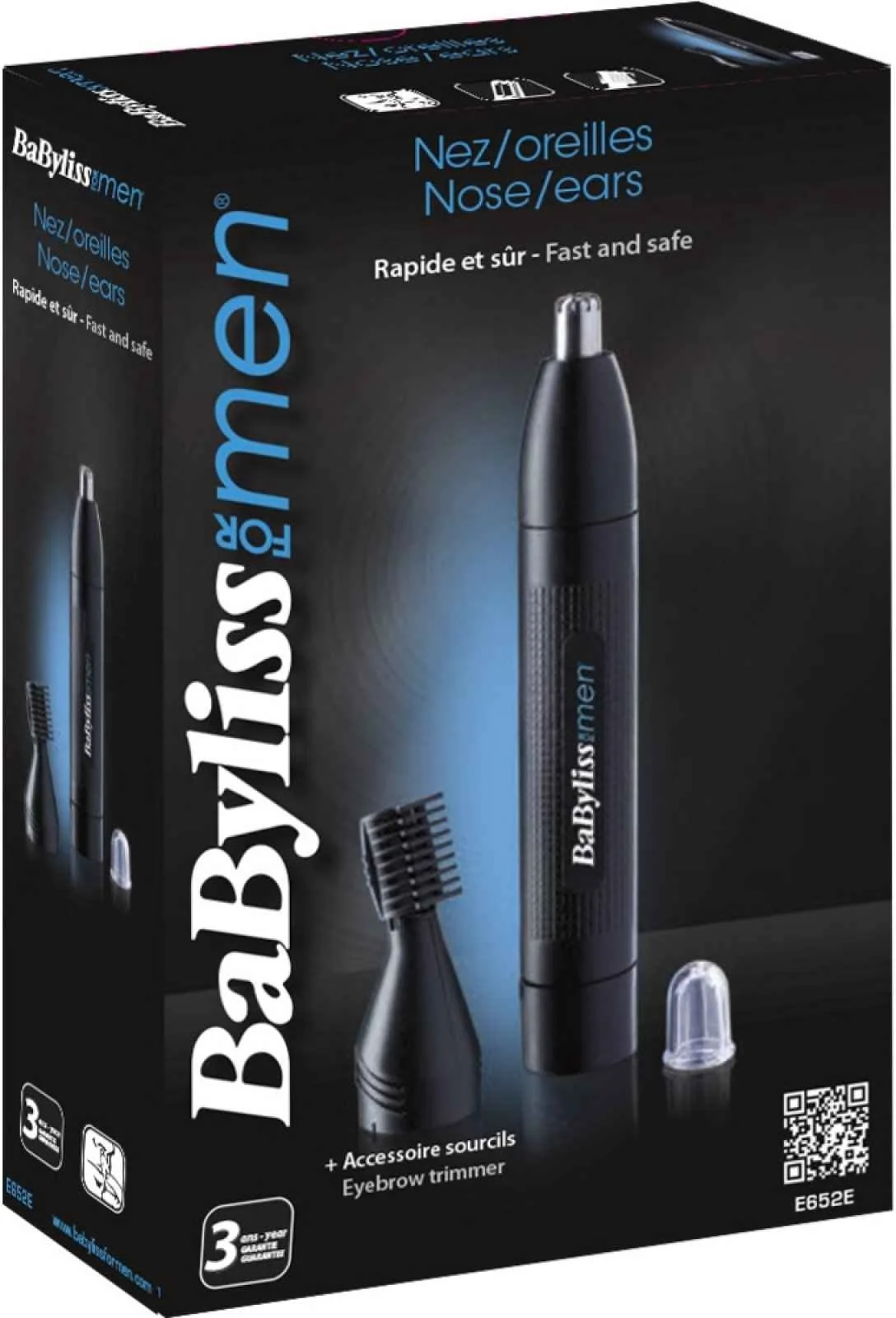 Babyliss E652e Zastrihavac  Chlpkov 1ks 1×1 ks, zastrihávač chĺpkov