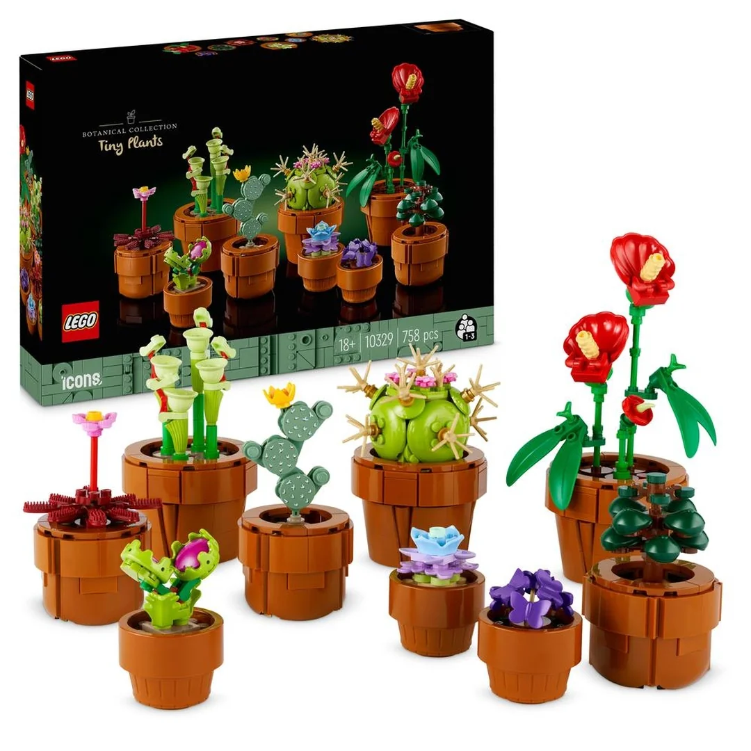 LEGO® Botanicals 10329 Miniatúrne rastliny