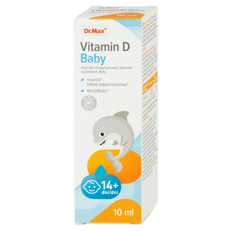 Dr. Max Vitamin D Baby 1×10 ml, výživový doplnok