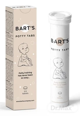 BART´S POTTY TABS - tablety do nočníka 1×20 ks, tablety do nočníka