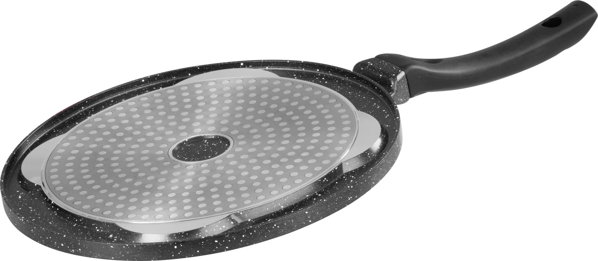 MagicHome panvica na lievance a volské oká, 1 ks Na 4 kusy, 4 priehlbiny, indukcia, 27 cm