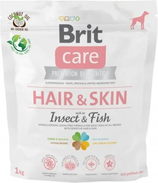 Brit Care Dog Hair & Skin Insect&Fish 1kg