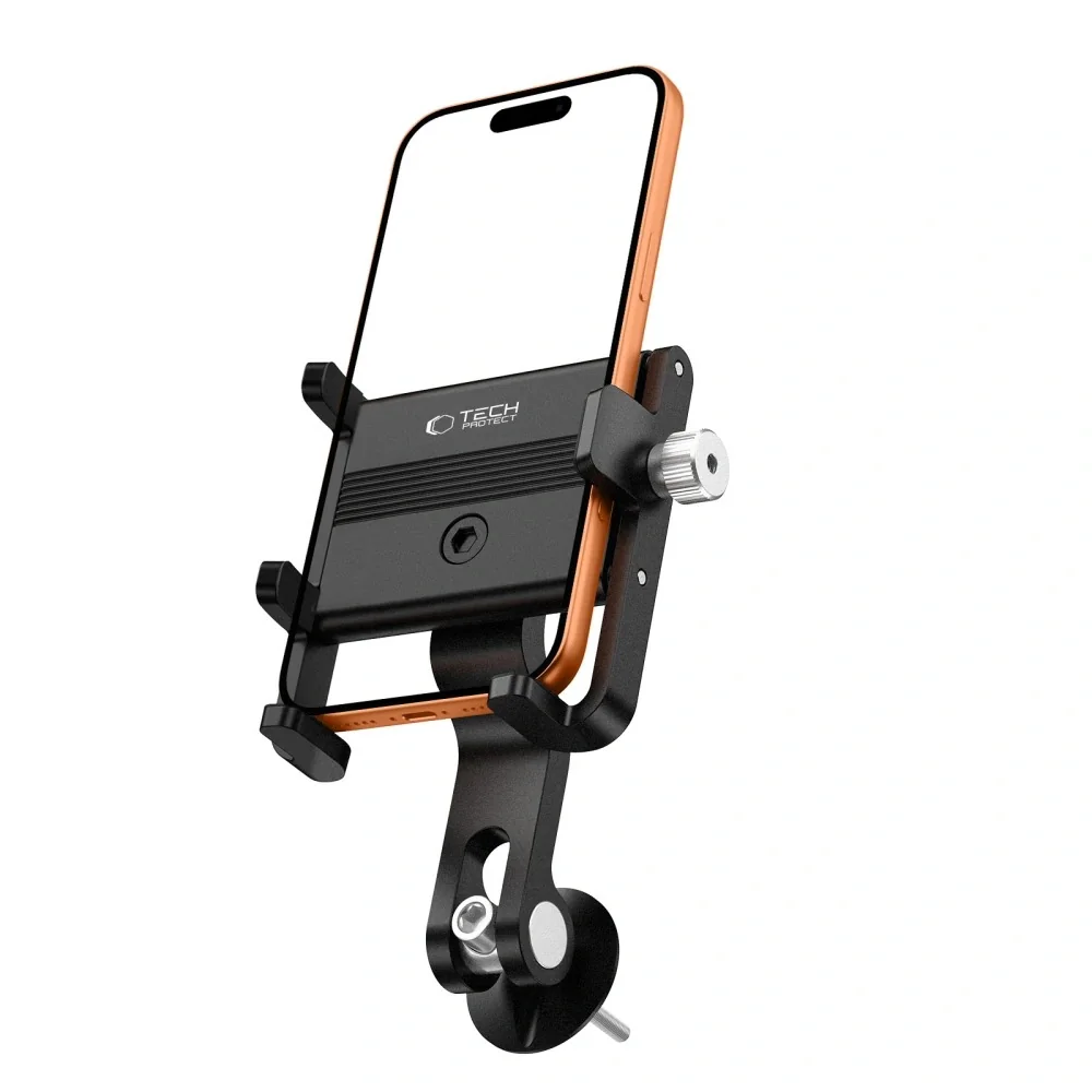 Tech-Protect V5 držiak na mobil na bicykel, čierny