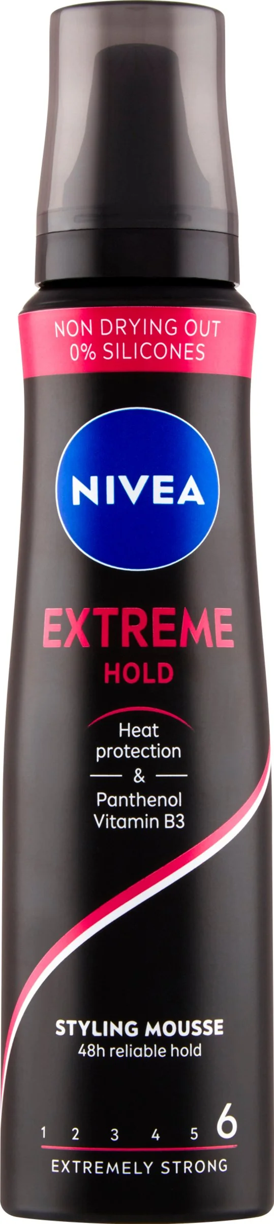 Nivea penové tužidlo Extreme Hold 1×150 ml, penové tužidlo