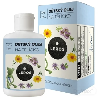 LEROS detský olej na telíčko 100 ml 1×100 ml, detský olej