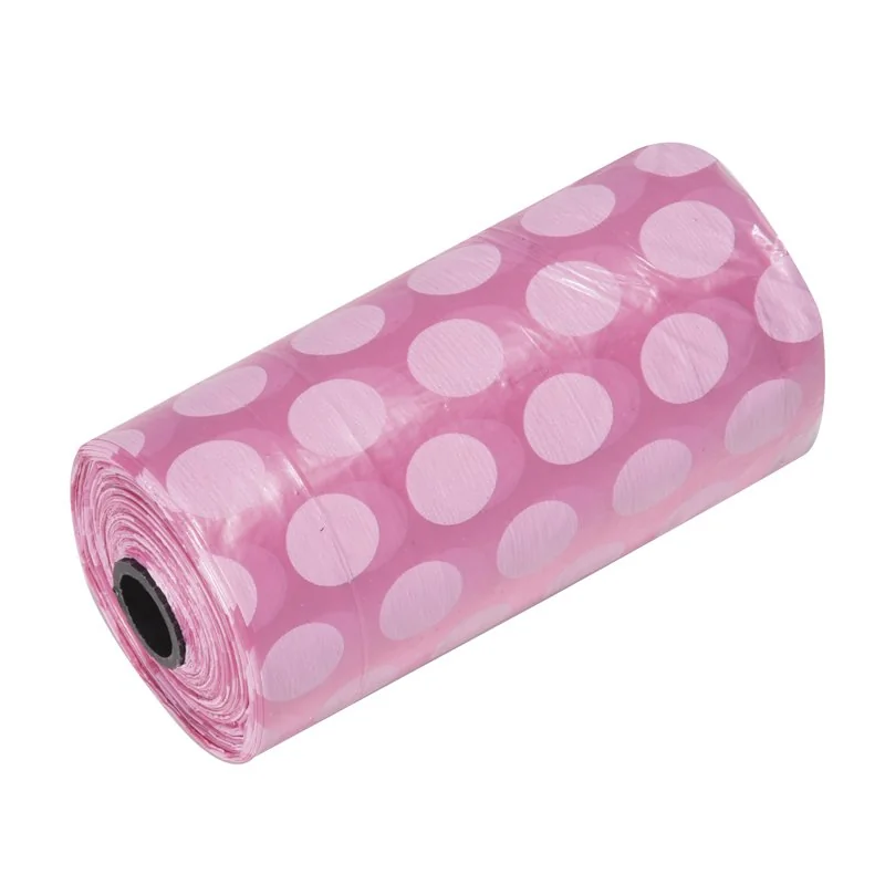 Náhradné sáčky na psie výkaly PARIS ROSA 6 roliek