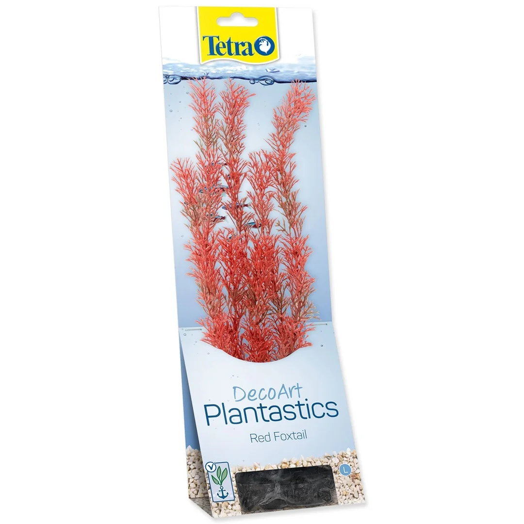 Dekorácia Tetra Rastlina Tetra Foxtail Red L 30cm
