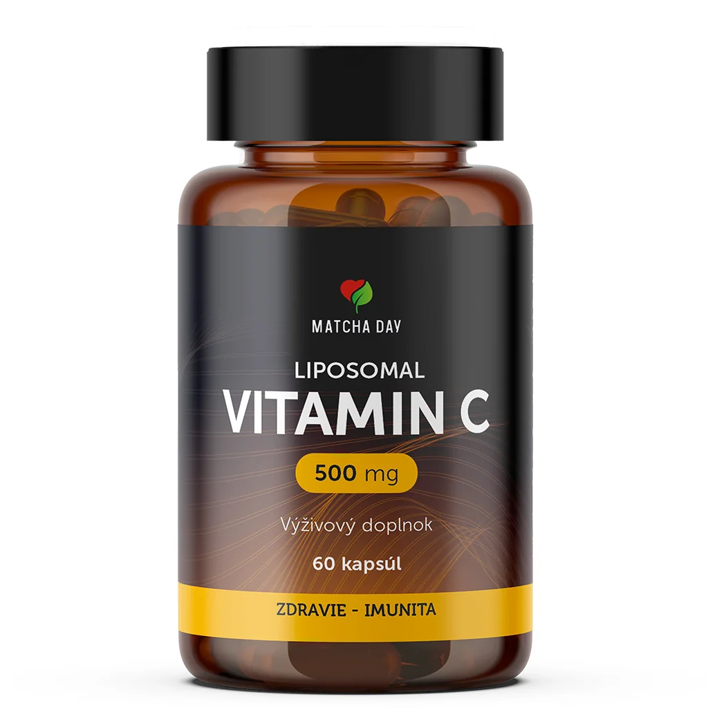 MatchaDay - Lipozomálny vitamín C - 500mg - 60 kapsúl 60 kapsúl, Lipozomálny vitamín C