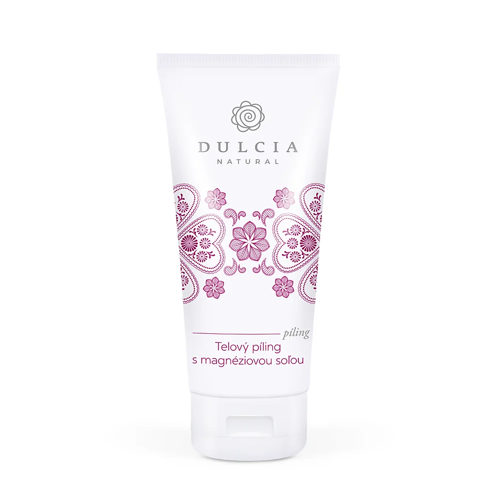 Dulcia natural - Telový píling s magneziovou soľou Detoxifying Creamy Body Scrub