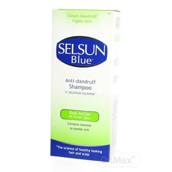SELSUN BLUE ŠAMPÓN 1% DUAL ACTION 1×200 ml, šampón na vlasy