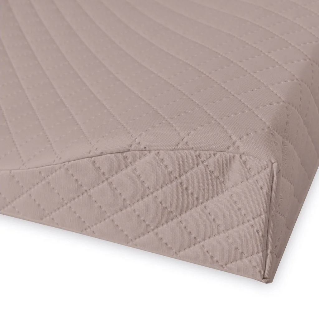 Podložka prebaľovacia 2-hranná mäkká (48x70) Cosy Caro koralová