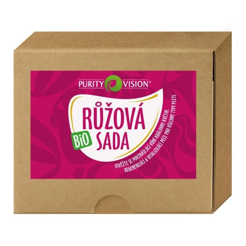 Purity Vision Bio Ružová Sada 1ks 1×4 ks, ružová sada