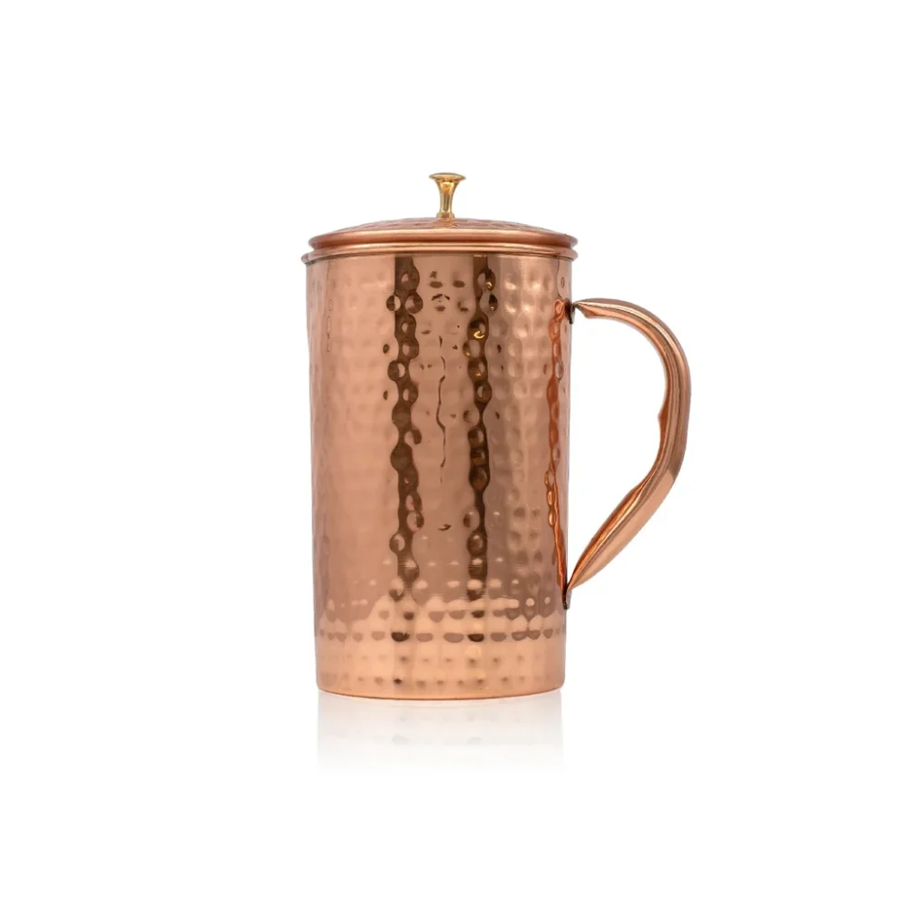 Medený džbán s tepaným vzorom  1,5 l