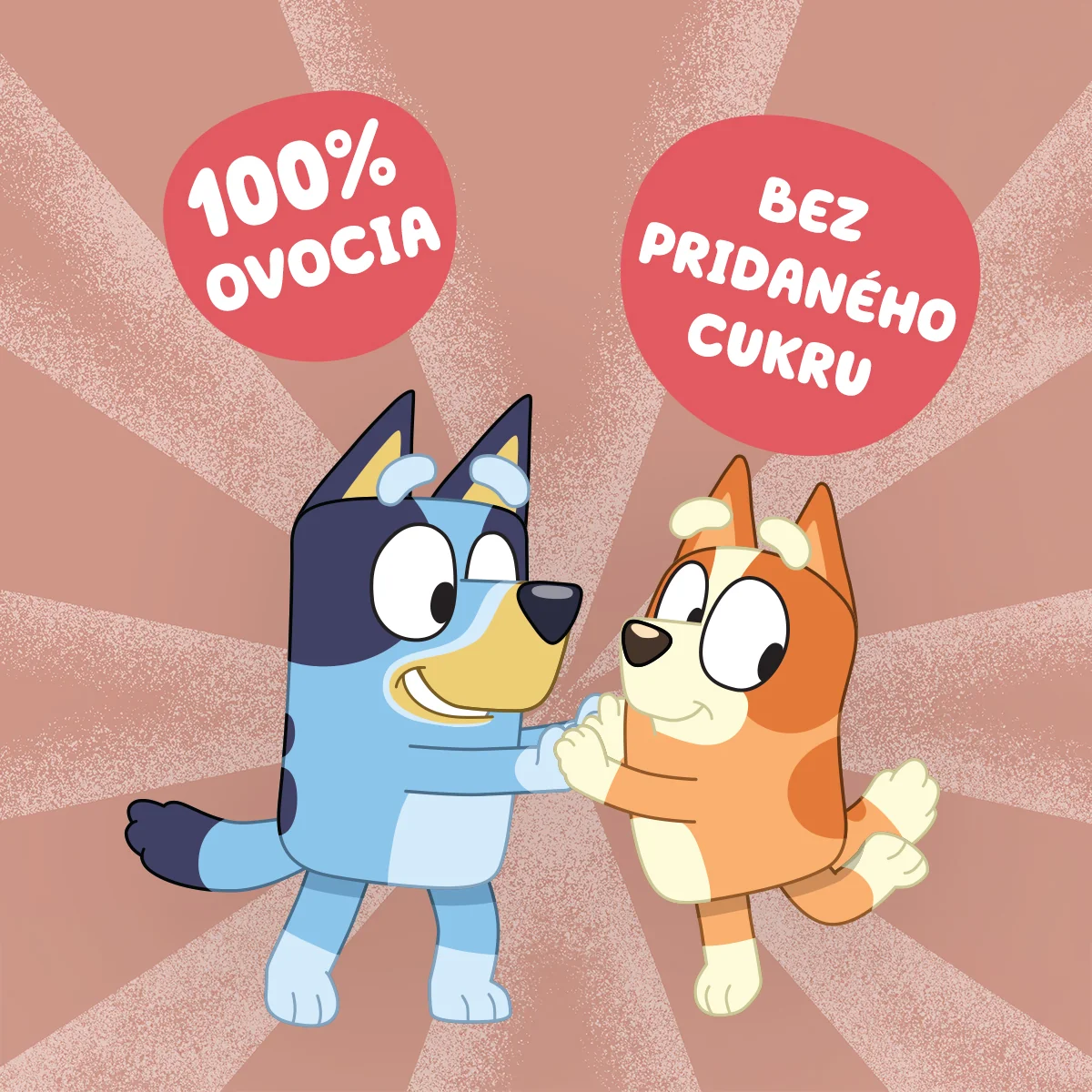 Goodies kapsička Bluey banán, jahoda a jablko 100 g