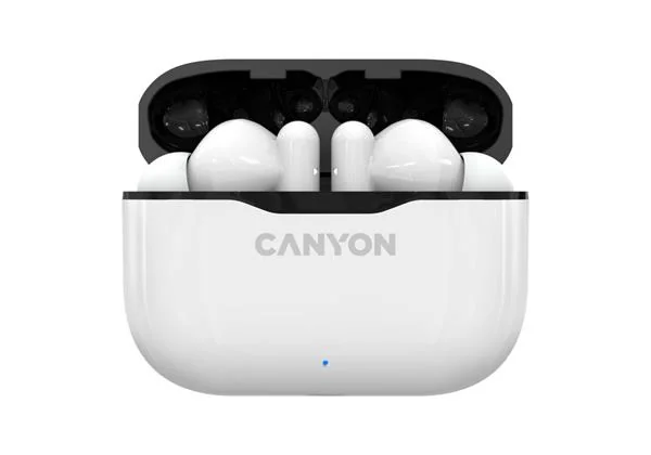 Canyon CNE-CBTHS3W True Wireless slúchadlá 1×1 ks, biele
