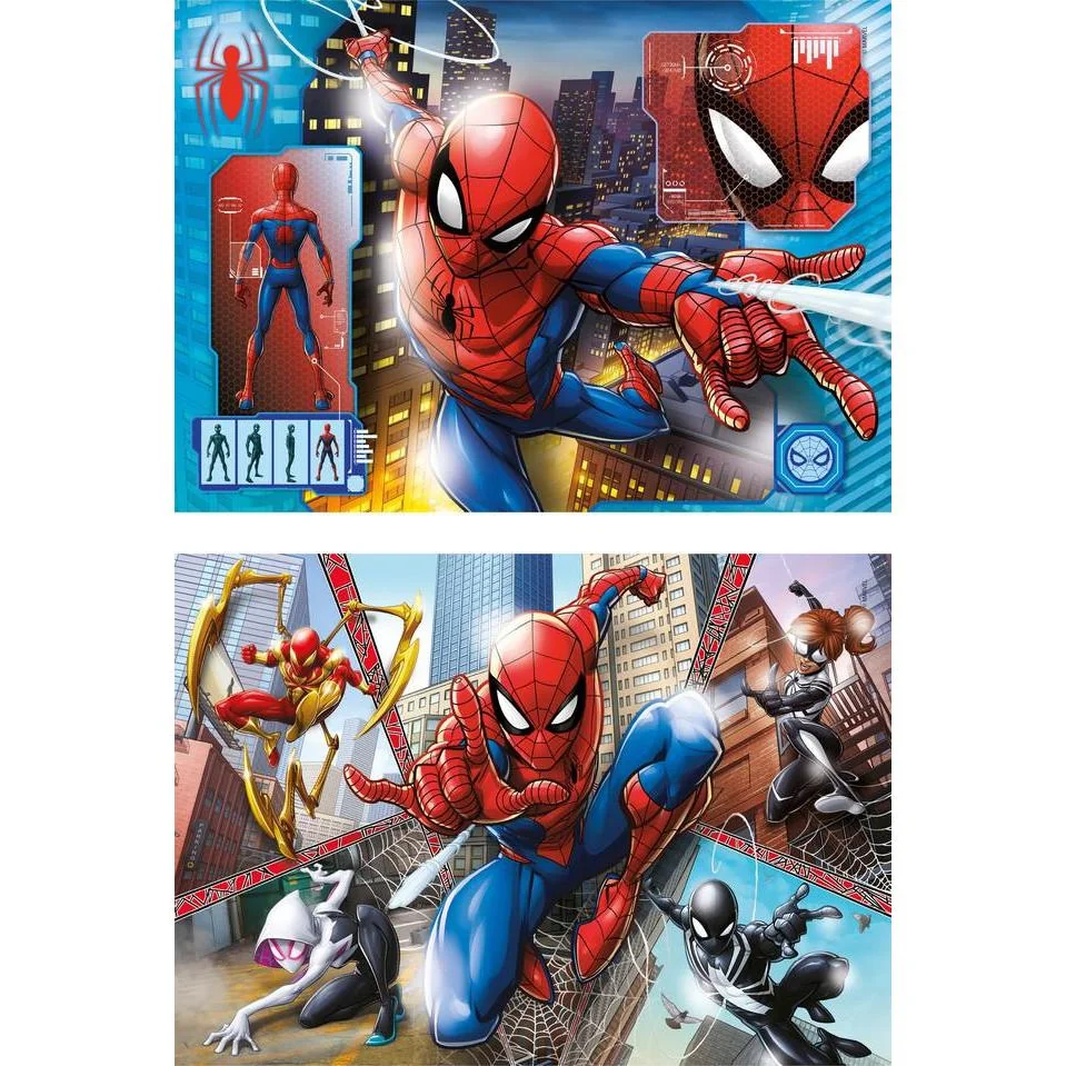 Clementoni Puzzle 2x60 Spiderman