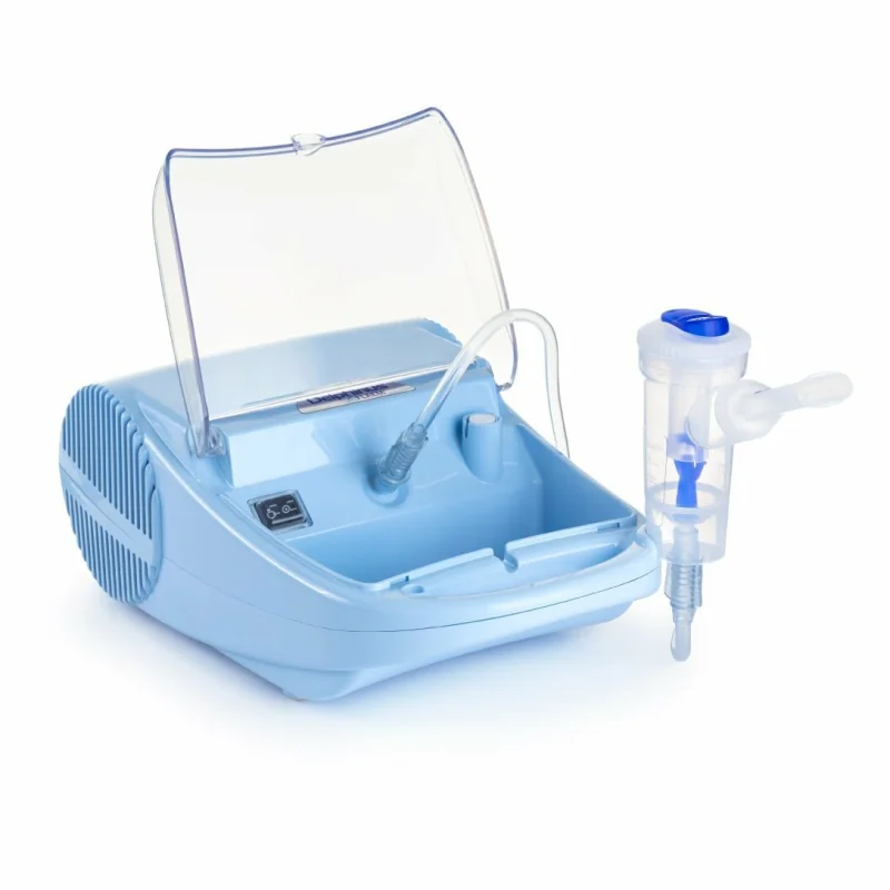 Flaem Delphinus pneumatický piestový inhalátor s nebulizérom RF6 Plus