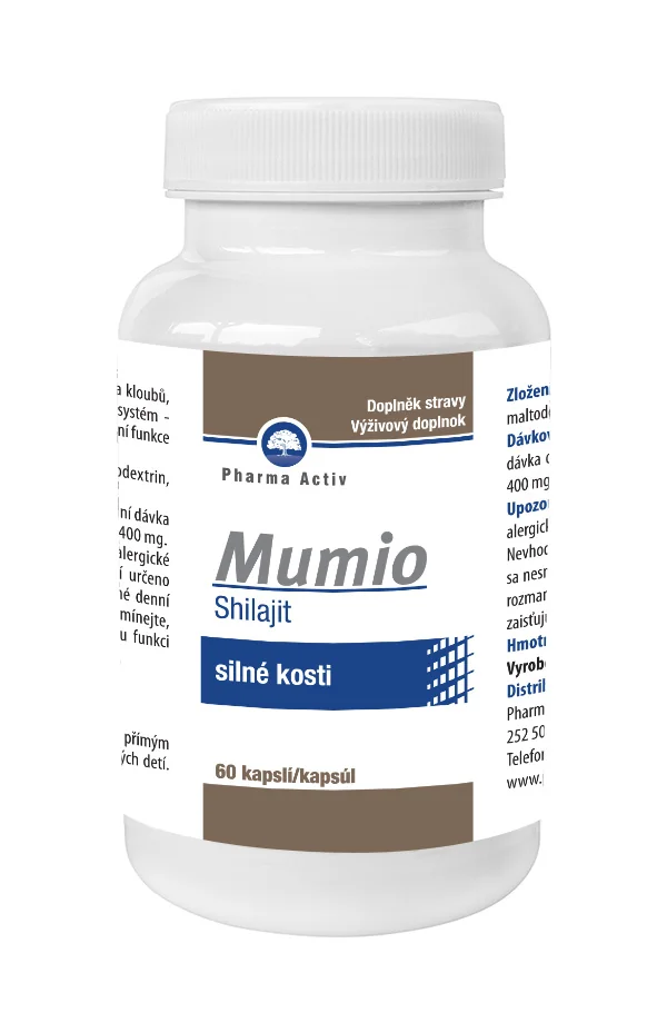 Pharma Activ Mumio Shilajit 1×60 cps, výživový doplnok