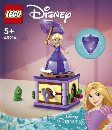 LEGO® Disney Princess™ 43214 Rapunzel ( točiaaca sa postavička) 1×1 ks, lego stavebnica