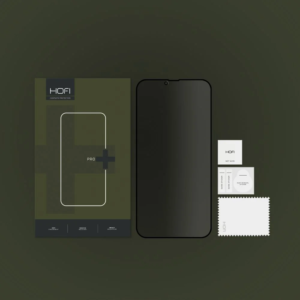 HOFI Anti Spy ochranné sklo na iPhone 13 / 13 Pro / 14