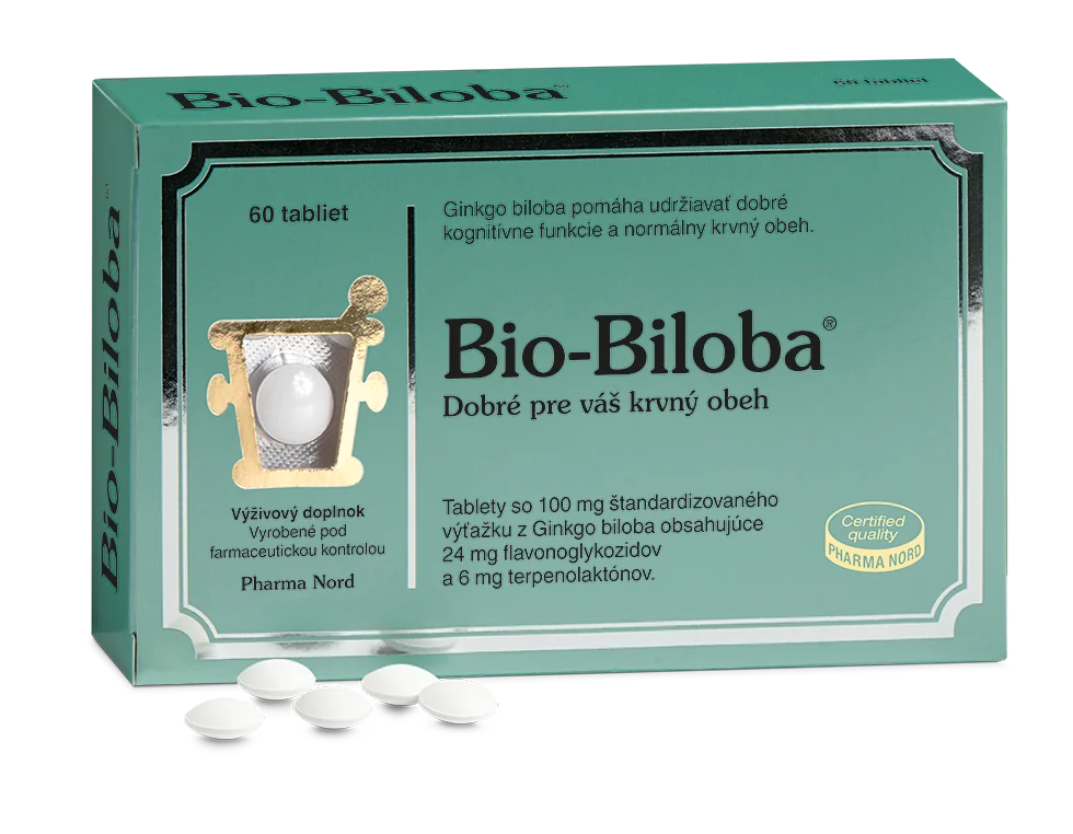 PHARMA NORD BIO-BILOBA 1×60 tbl, výživový doplnok
