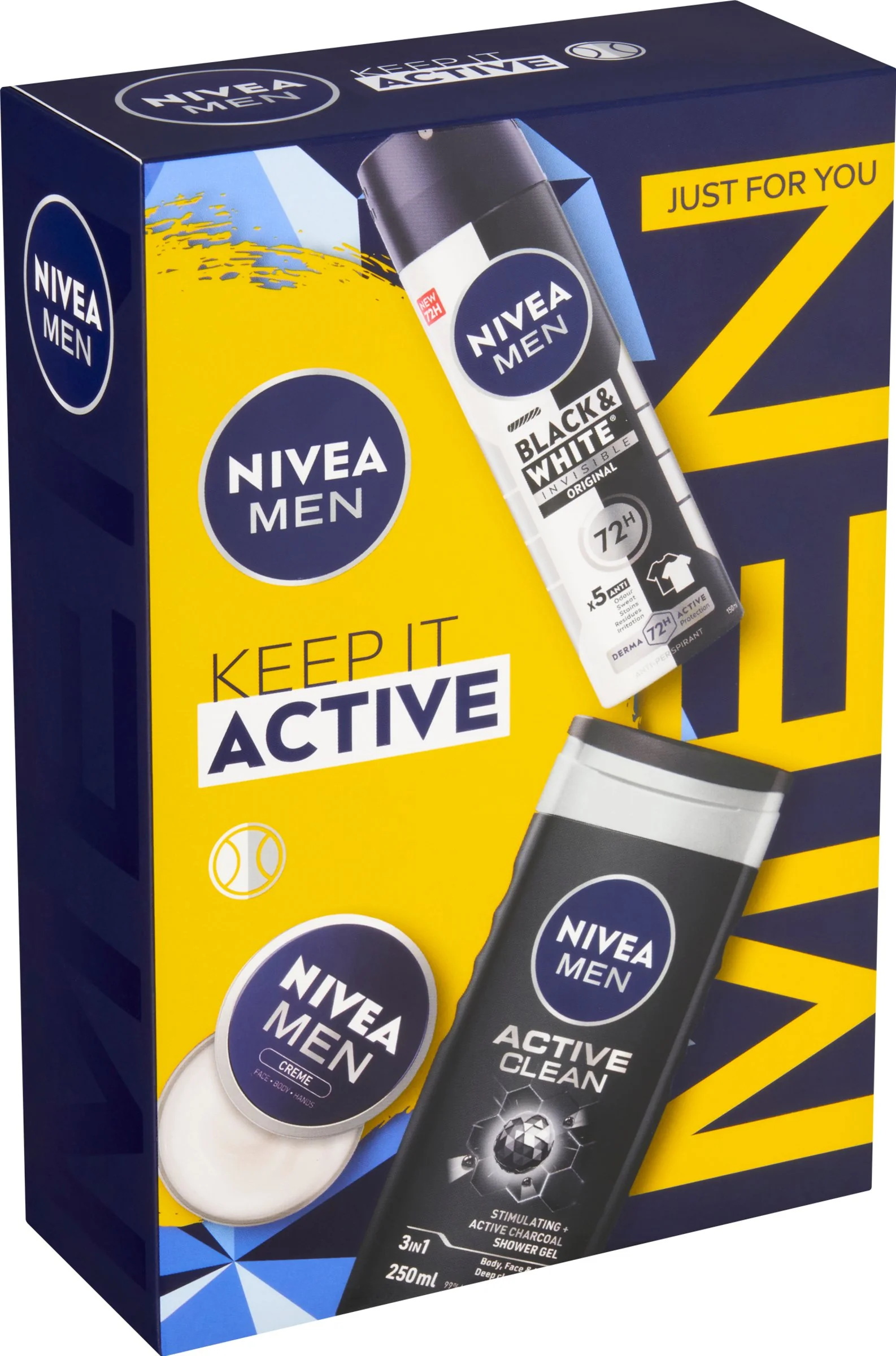 NIVEA MEN BOX DEO ORIGINAL 1×1 ks, darčekové balenie