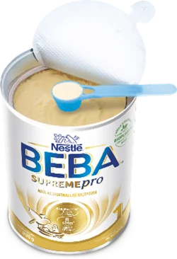 BEBA SUPREMEpro 1, 6 HMO 1x800 g, počiatočné dojčenské mlieko