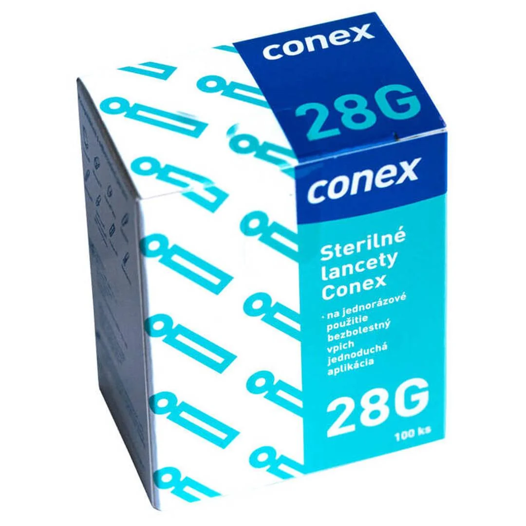 CONEX lancety sterilné na odber krvi 1x100ks