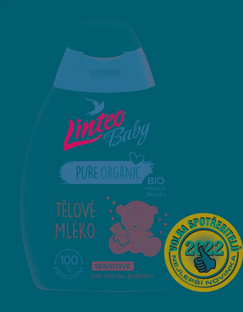 LINTEO BABY Detské telové mlieko Baby 250 ml 1×250 ml