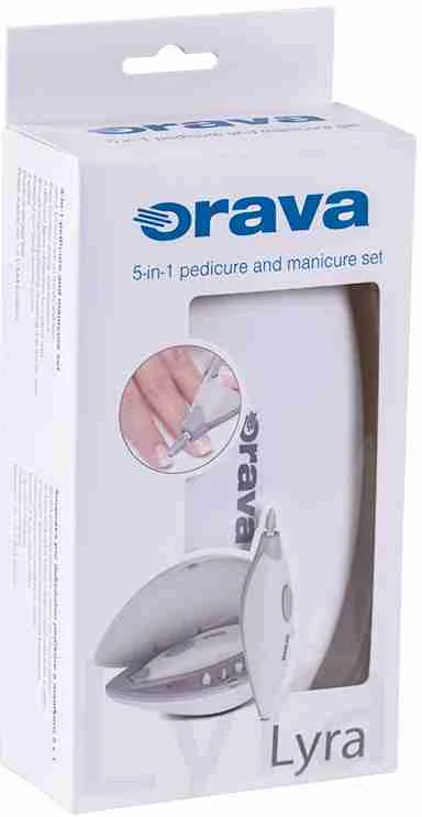 ORAVA Lyra Manikúra set 5v1 1×1set, manikúra 5v1