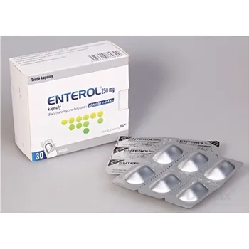Enterol 250 mg kapsuly 1×30 cps, pomoc pri hnačkových stavoch