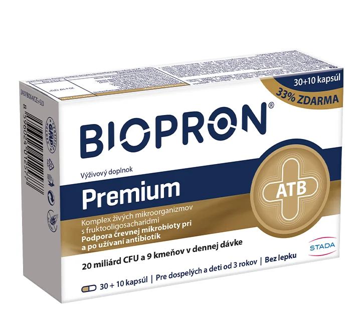 BIOPRON® Premium 1×40 cps, výživový doplnok