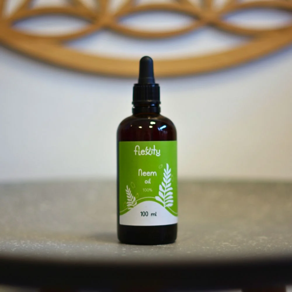 Flexity Neem oil za studena lisovaný Nimbový olej 100 ml FEO7