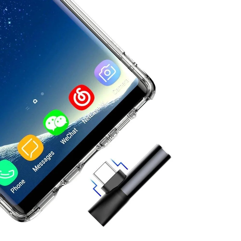 Audio Converter L41 adaptér z USB-C na USB-C port + 3,5 1 x adaptér, čierna