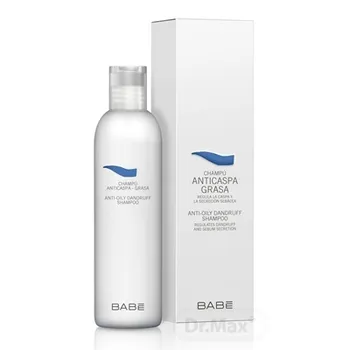 BABÉ VLASY Šampón proti lupinám na mastné vlasy 1×250 ml, šampón proti mastným lupinám