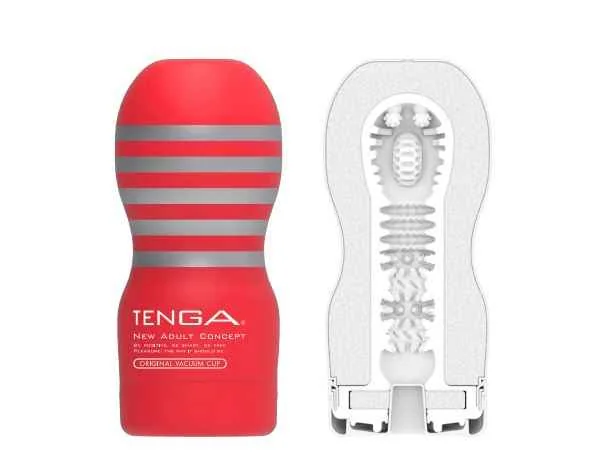TENGA Masturbátor Original Vacuum Cup 1×1 ks, vákuová pumpa