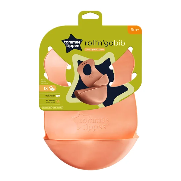 Tommee Tippee detský podbradník, 6m+ 1×1 ks, detský podbradník