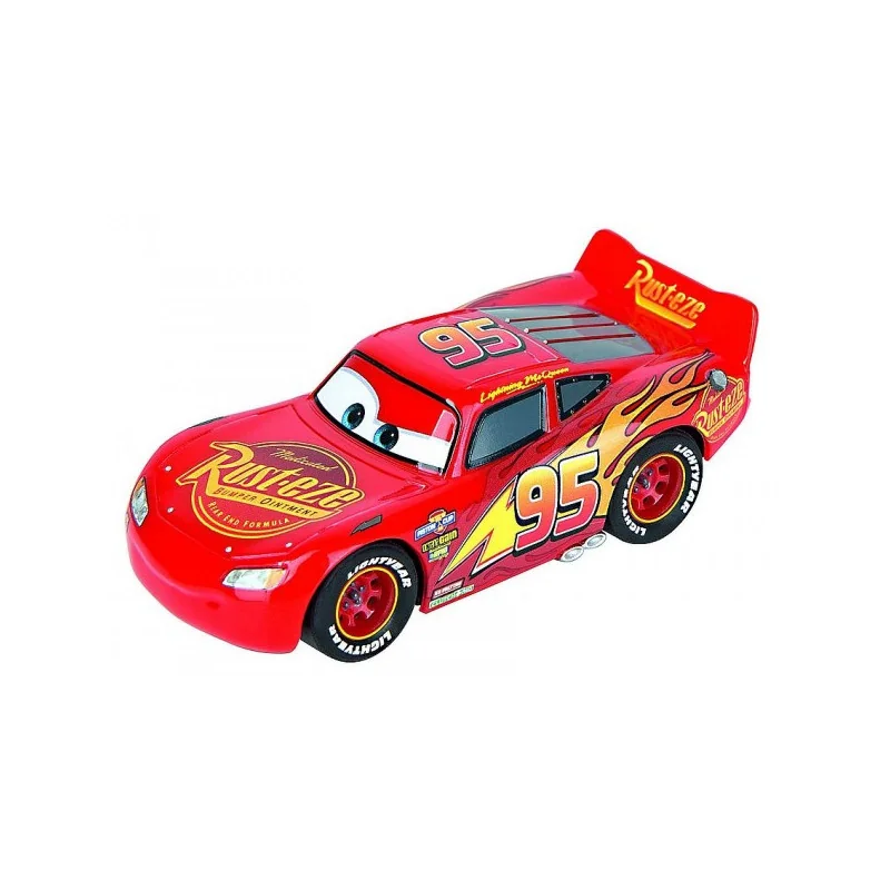 Conquest Autodráha Carrera First Autá/Cars 2,4 m plast +2 autá na bat. v krabici 50x30x7cm