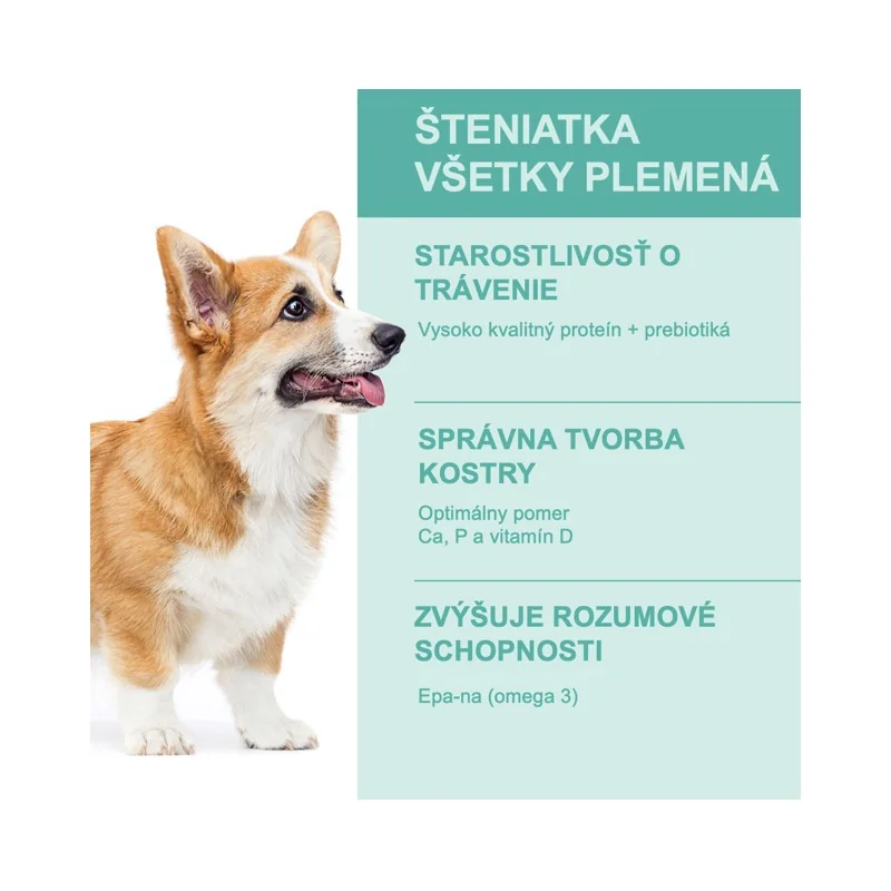 OPTIMEAL™ Superpremium pre šteňatá všetkých plemien - morka 4 kg (5490)