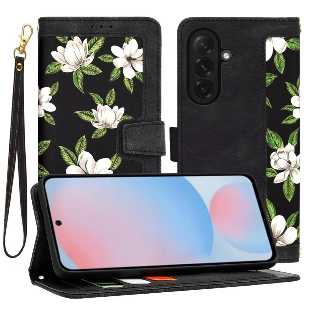 Flipové puzdro pre Samsung Galaxy A56 5G - Čierna Elegantná ochrana