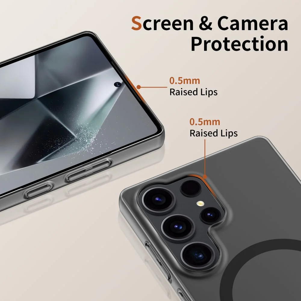 Tech-Protect MagSlim MagSafe kryt na Samsung Galaxy S25 Ultra, čierny